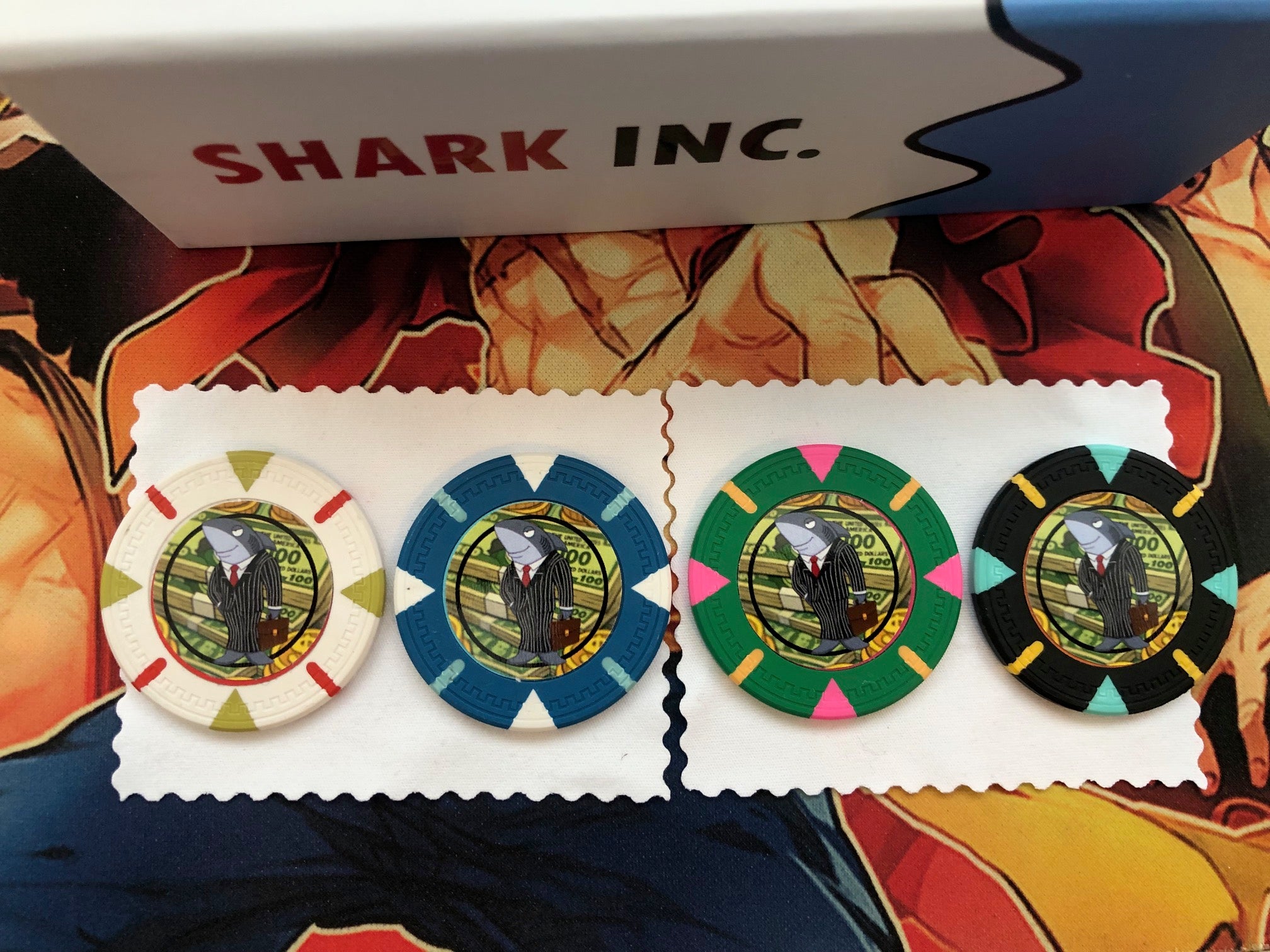 Shark Inc. Addon - Clay Poker Chip